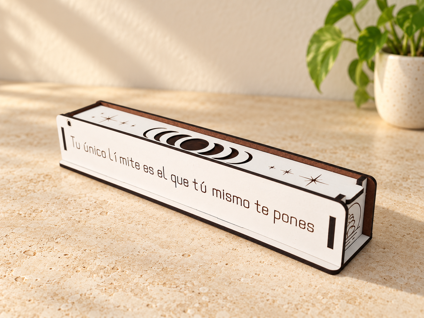 Caja porta-sahumerios · Fases lunares, foto 1 de 4